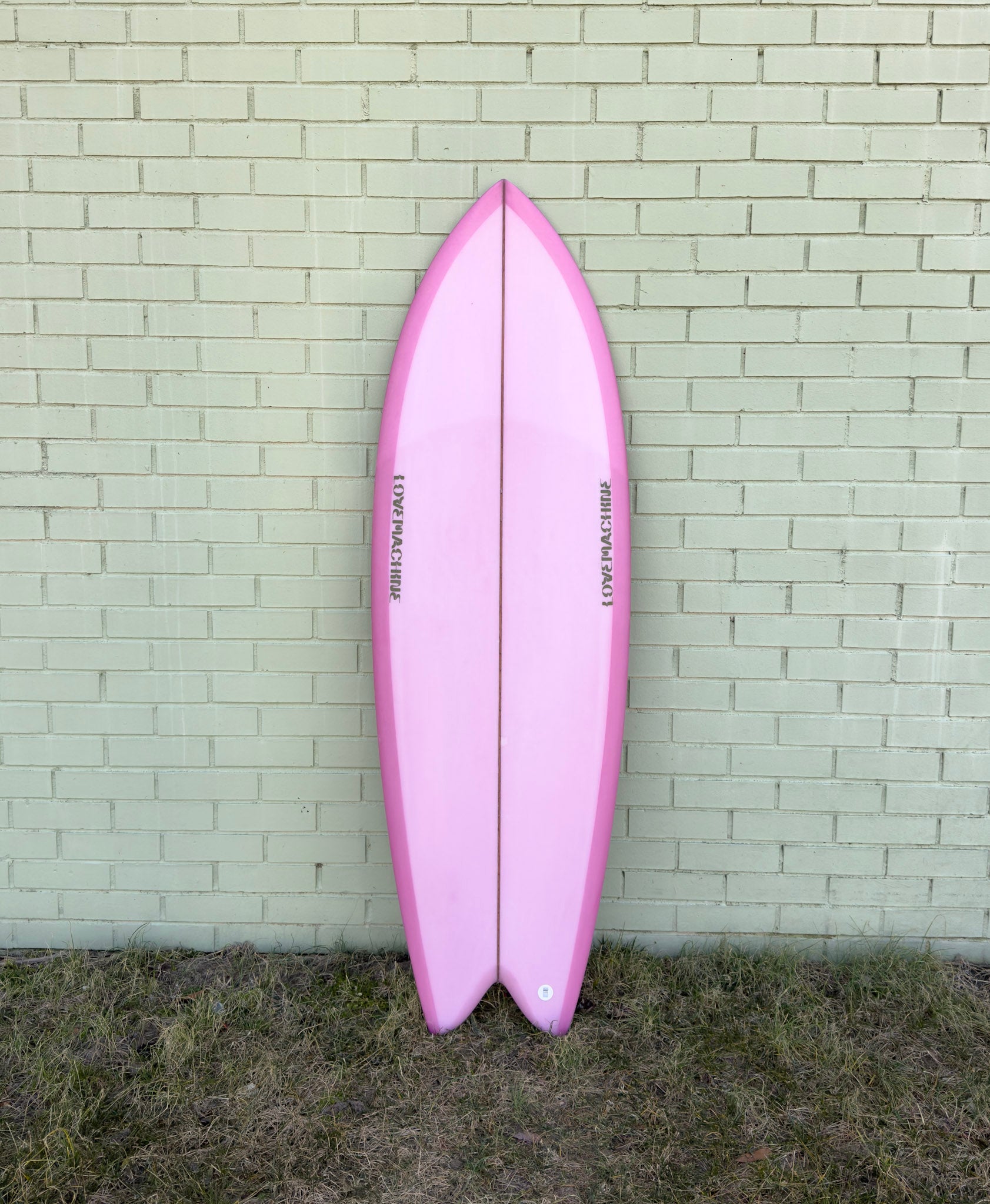 Blem* 5'3 Lovemachine Surfboards Wills Fish - Pink – Glide Surf Co